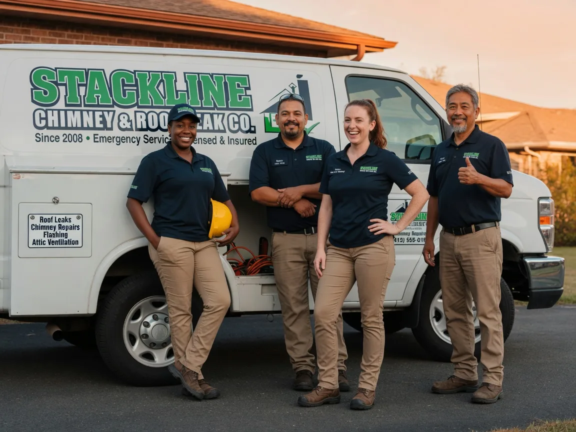 Chimney flashing repair company in Bonney Lake, WA